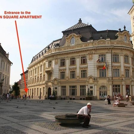 Main Square Apartment Sibiu Exteriör bild